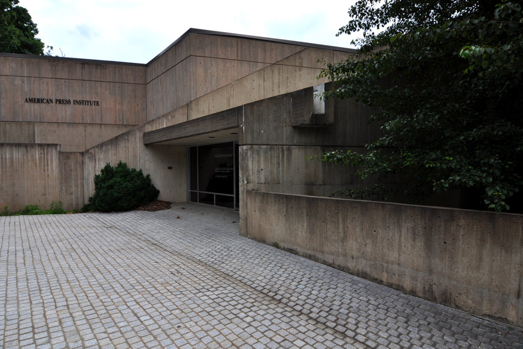 © BrutalistDC - Marcel Breuer's American Press Institute, Reston, Va.